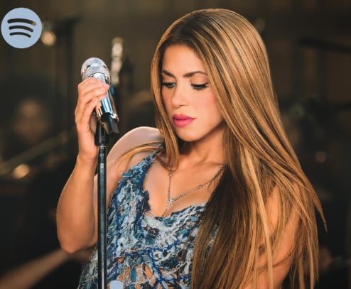 SHAKIRA SPOTY CREDITOS SONY MUSIC COLOMBIA