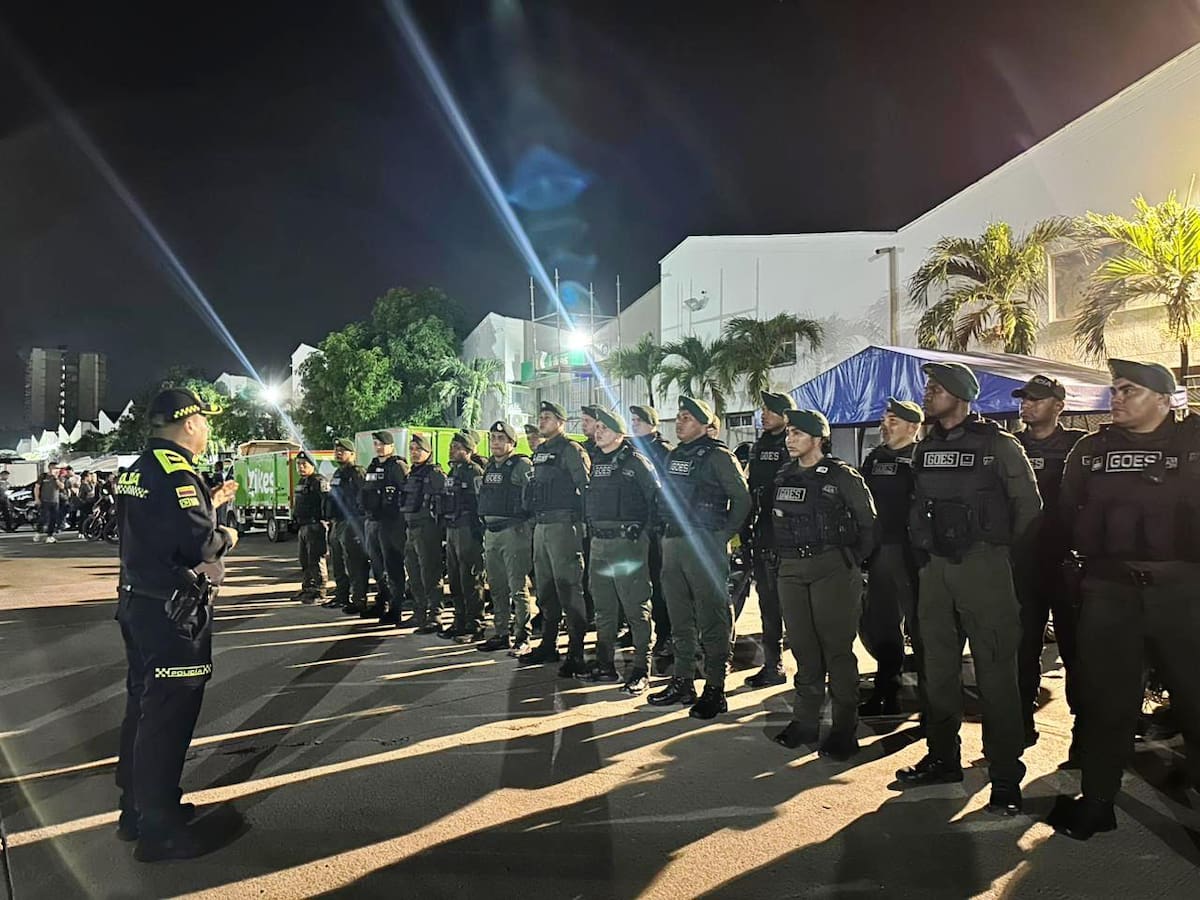 Más de 3 mil uniformados custodian el certamen electoral en Cartagena y zona insular