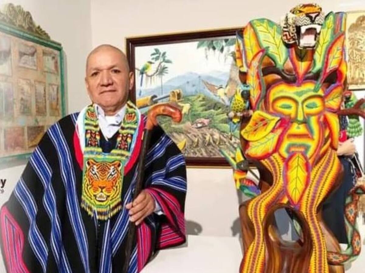El taita Ángel Jacanamejoy oriundo del Putumayo representará a Colombia ante el mundo