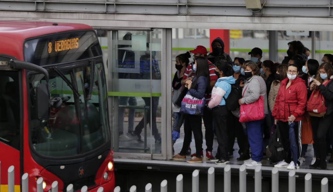 Estación de Transmilenio - Colprensa 