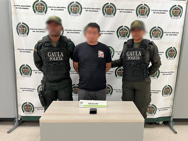 Capturado presunto delincuente, dedicado a la extorsión en Cartagena y municipios aledaños