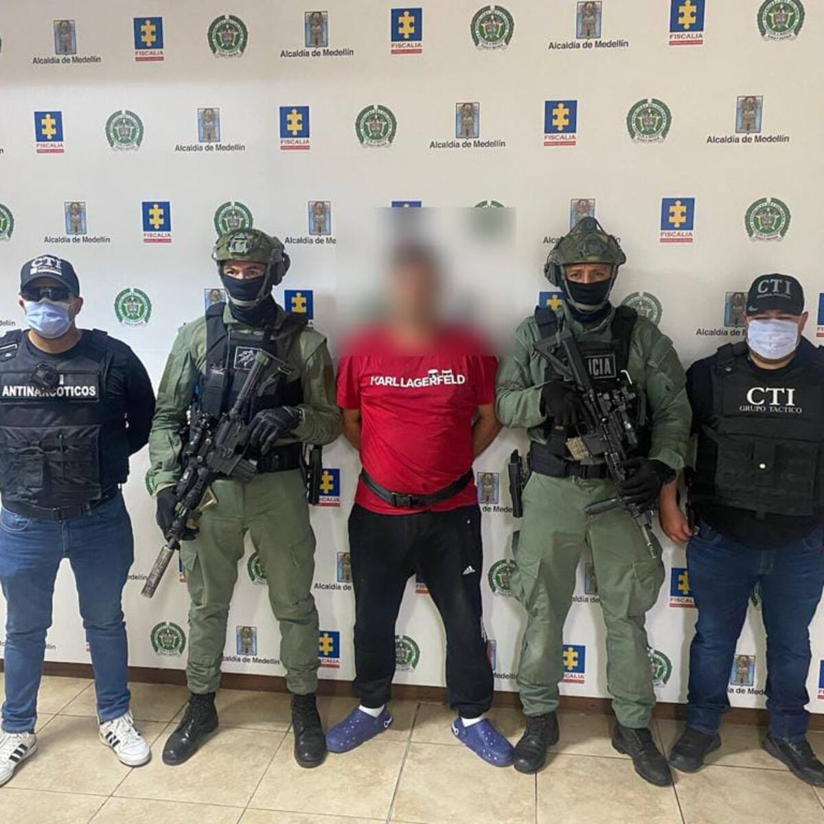 Capturado alias “Alan” cabecilla financiero de un grupo delincuencial de Medellín