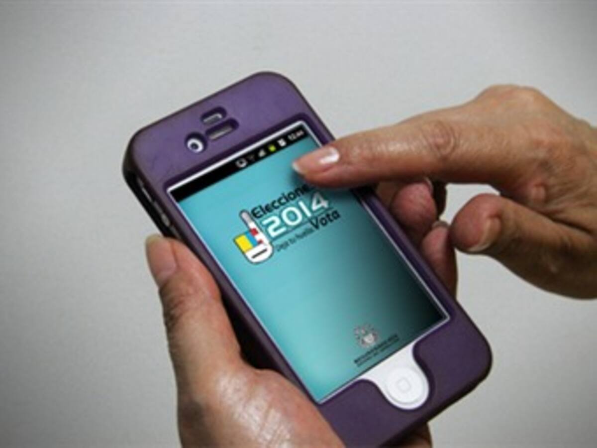 Aplicación móvil de la Registraduría para resultados elecciones