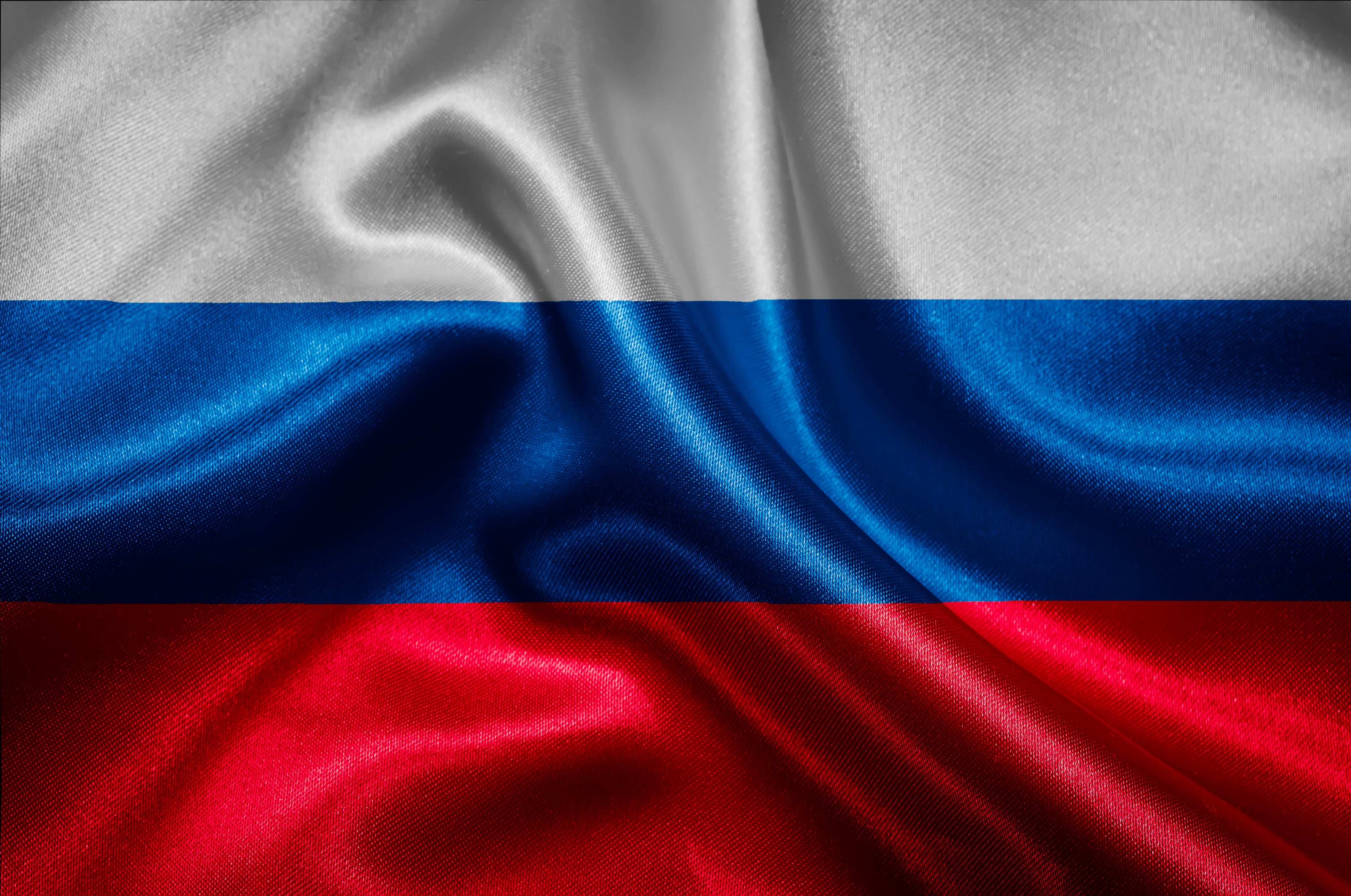 Bandera de Rusia. Getty Images.