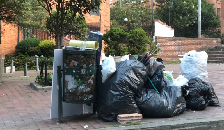 Basura en Bogotá