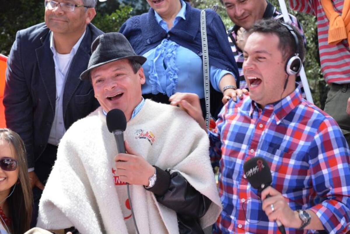 Don Jediondo y Andrés López poniéndole un poco de humor al día