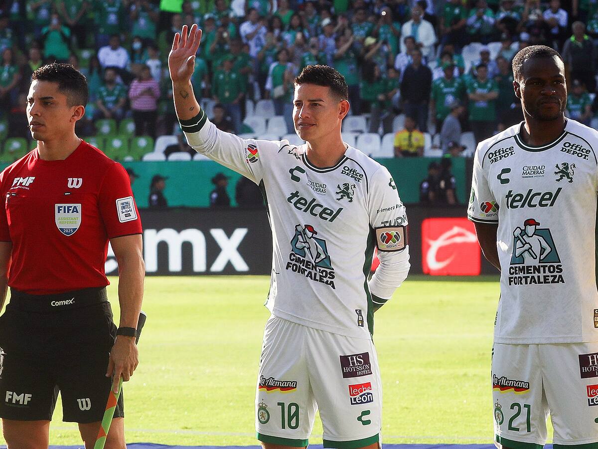 James Rodríguez quiere seguir brillando con León: Rival, día y hora de su próximo partido