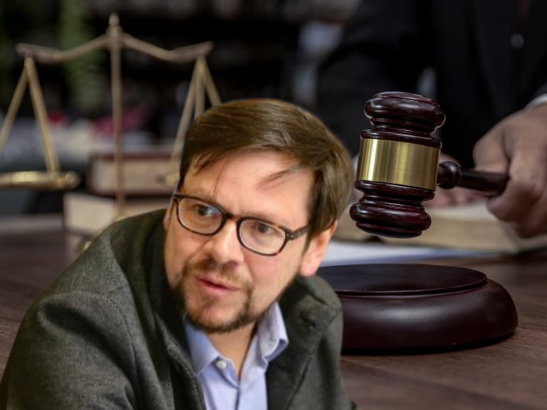 Imagen de referencia | Diego Cancino: Colprensa / Juez dictando sentencia: Getty Images.
