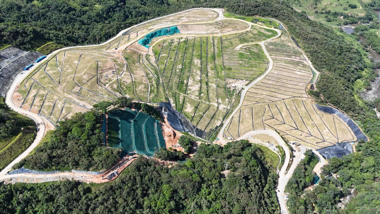 Relleno sanitario La Pradera. Foto: Alcaldía de Medellín.