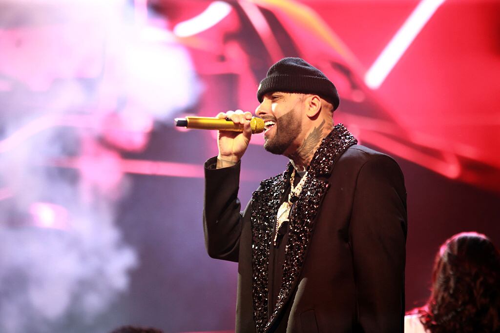 SAN JUAN, PUERTO RICO - MAY 23: Nicky Jam performs live during the "El Regreso A Casa" Tour at Coliseo de Puerto Rico José Miguel Agrelot on May 23, 2026 in San Juan, Puerto Rico. (Photo by Gladys Vega/Getty Images)