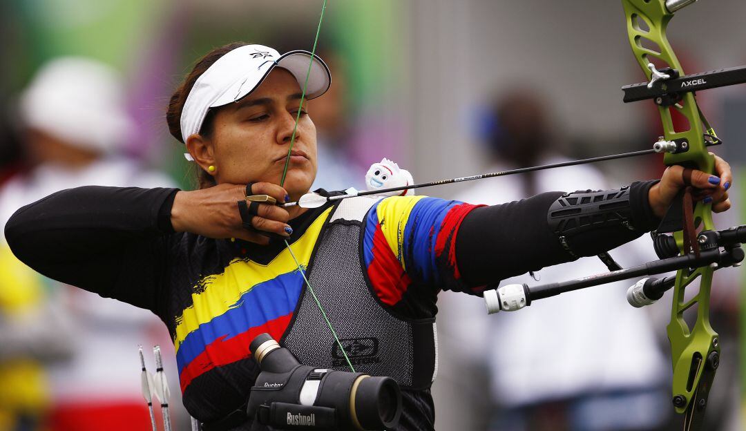 Ana María Rendón durante los Juegos Panamericanos de Lima 2019.