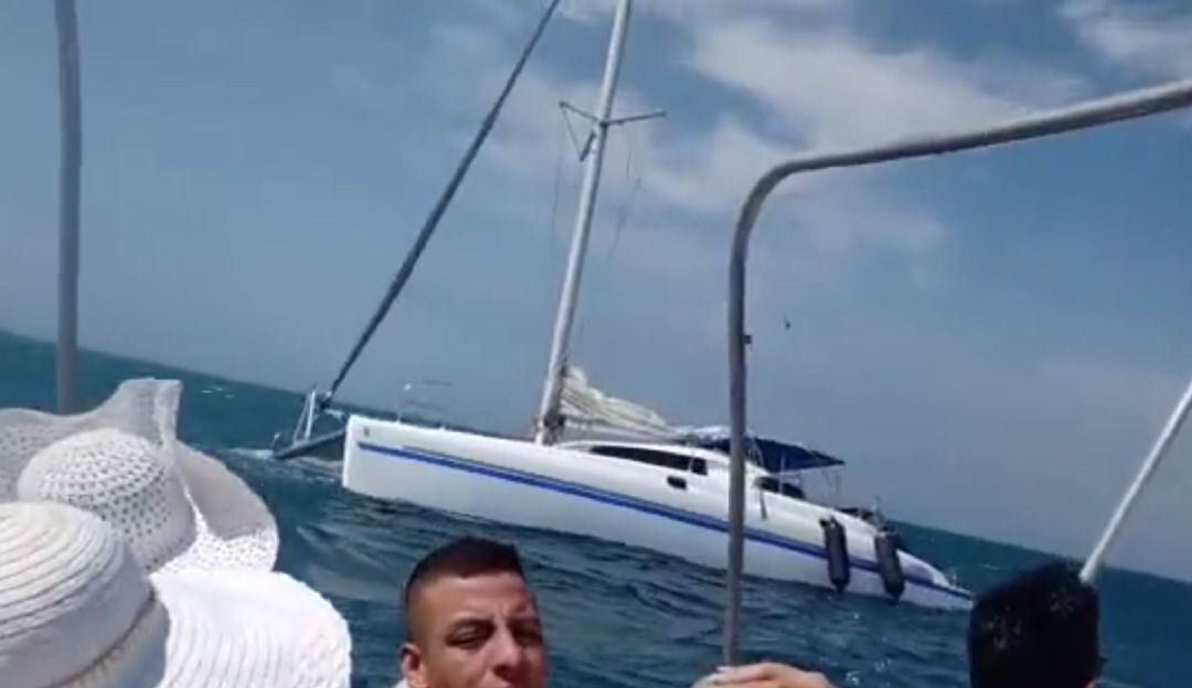 El percance ocurrió entre Isla Grande y Periquito, en la zona insular