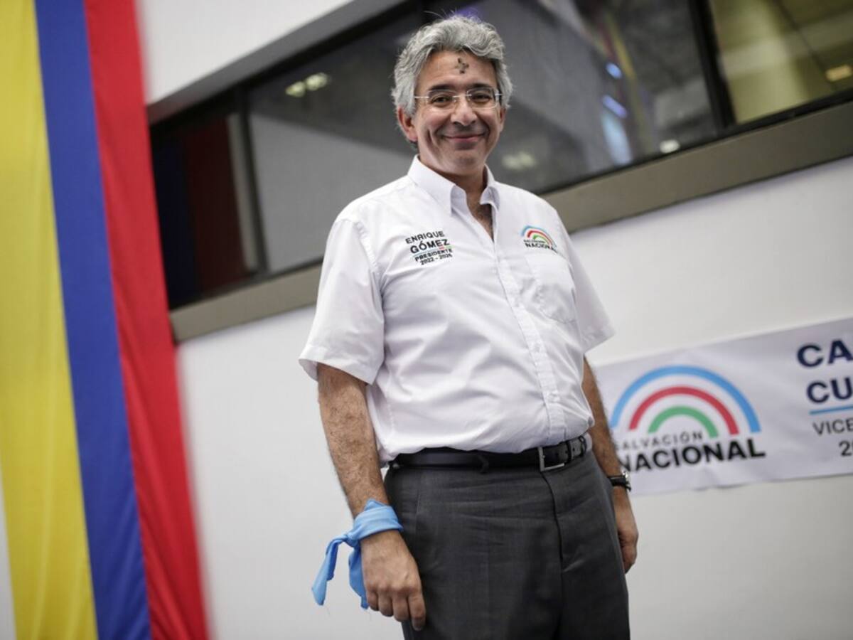“La opción de derecha soy yo”: candidato presidencial Enrique Gómez