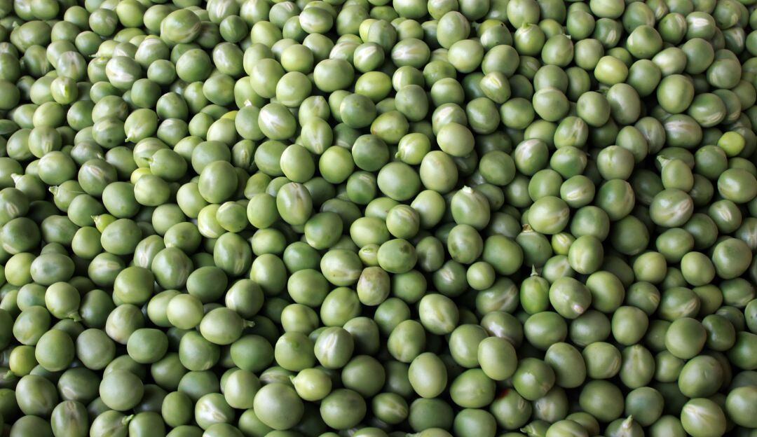 Arvejas están subiendo de precio.