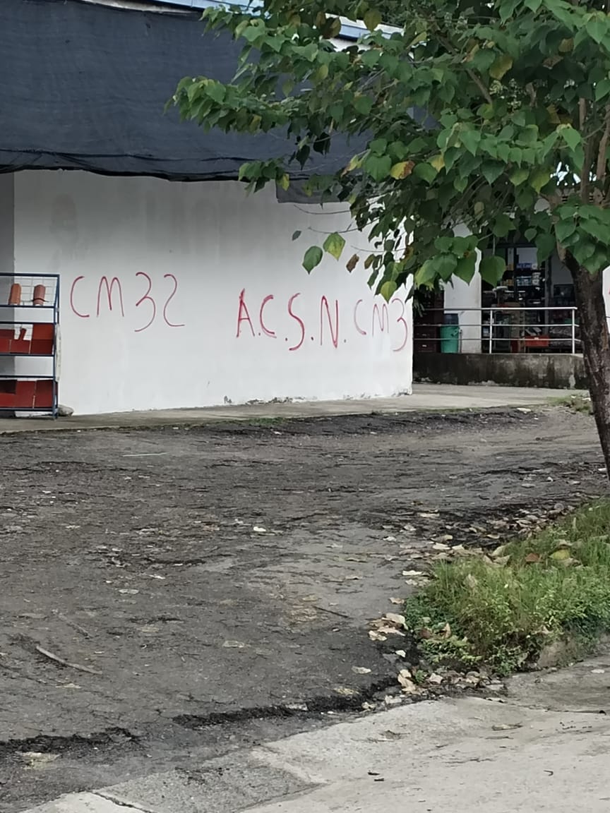 Grafitis en el municipio de La Esperanza / Foto: Cortesía