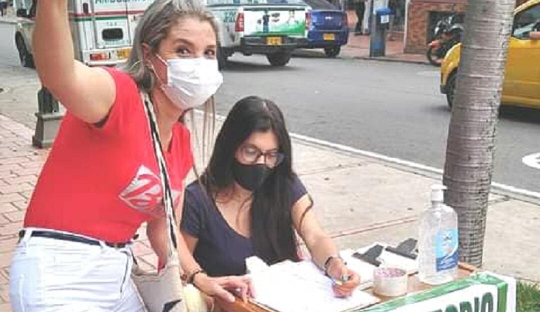 Recolección de firmas para revocatoria en Ocaña Norte de Santander