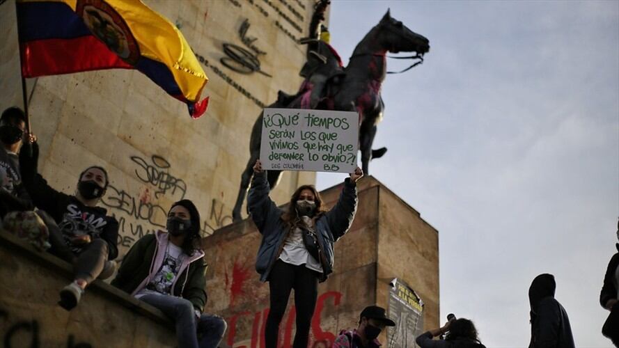 Jessica Ramos, senadora por el estado de Nueva York, manifestó en La W que ver las imágenes y los videos de lo que está pasando en Colombia duele mucho.. Foto: Colprensa - Álvaro Tavera