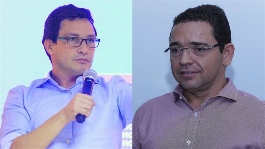 Carlos Caicedo y Rafael Martínez quedaron libres por falta de pruebas en su contra. Foto: Colprensa