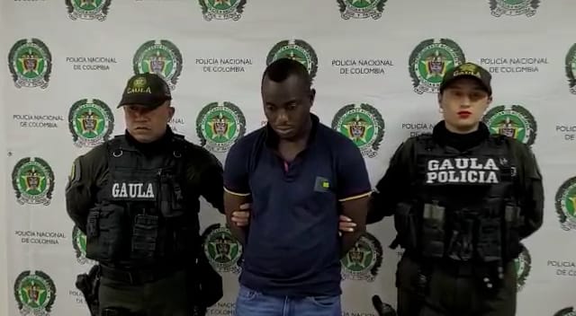 Alias 'El Loco'. Cortesía: Gaula de la Policía.
