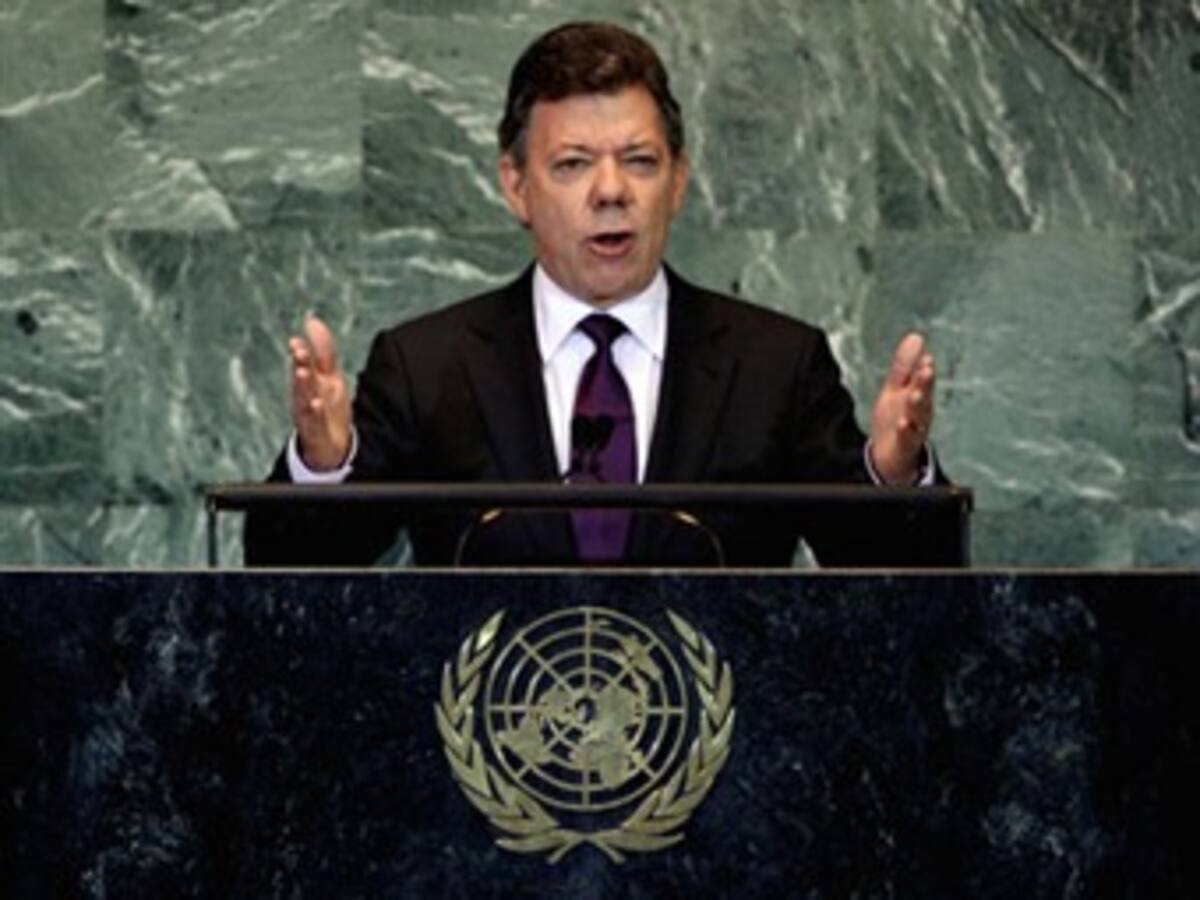 Colombia busca en la ONU respaldo mundial a proceso de paz con las Farc