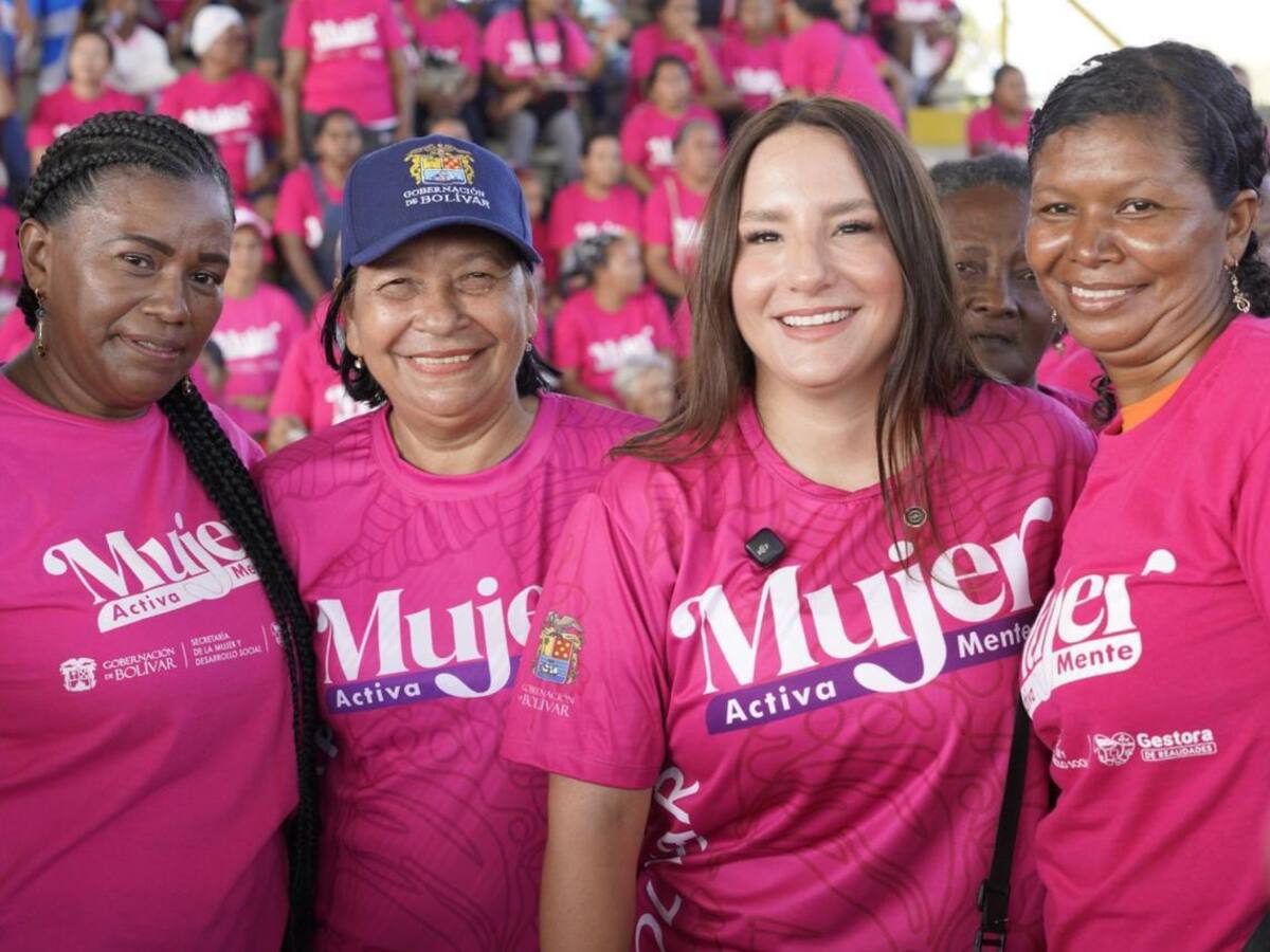 Mujeres de Santa Catalina vivieron experiencia deportiva con la gobernación