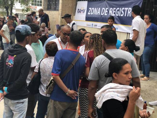 Se espera censar a más de nueve mil venezolanos en Cartagena