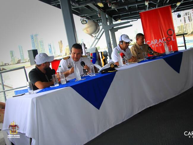 Viaje al Corazón del Caribe a bordo del buque ARC Victoria de la Armada Nacional.