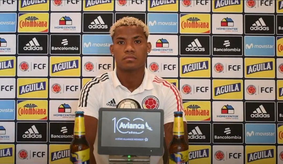 Wilmar Barrios, volante de la Selección Colombia.