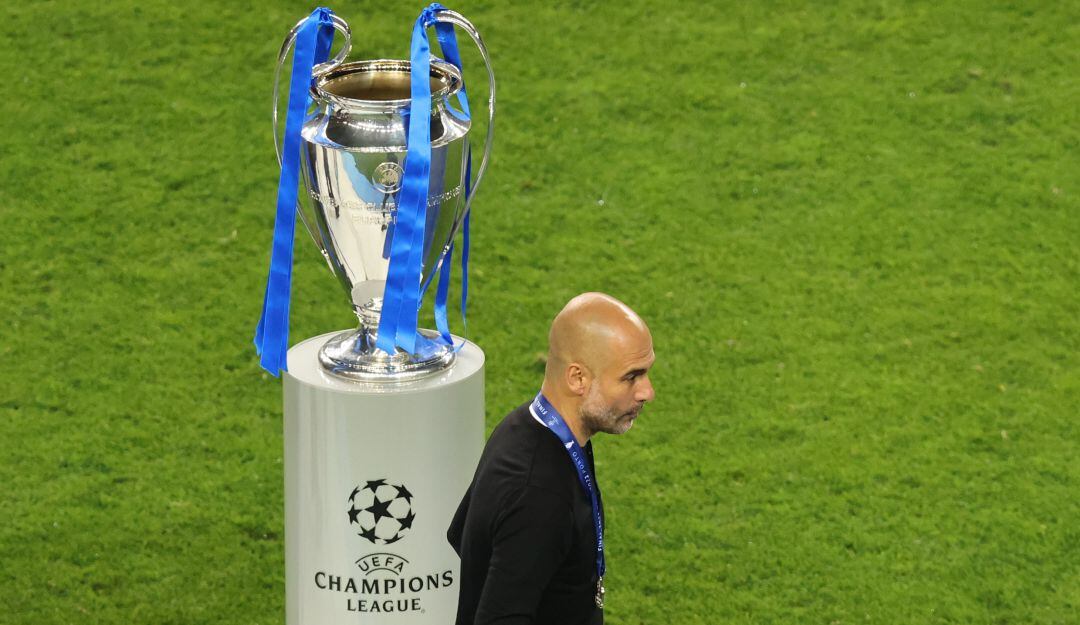 Pep Guardiola, entrenador del Manchester City