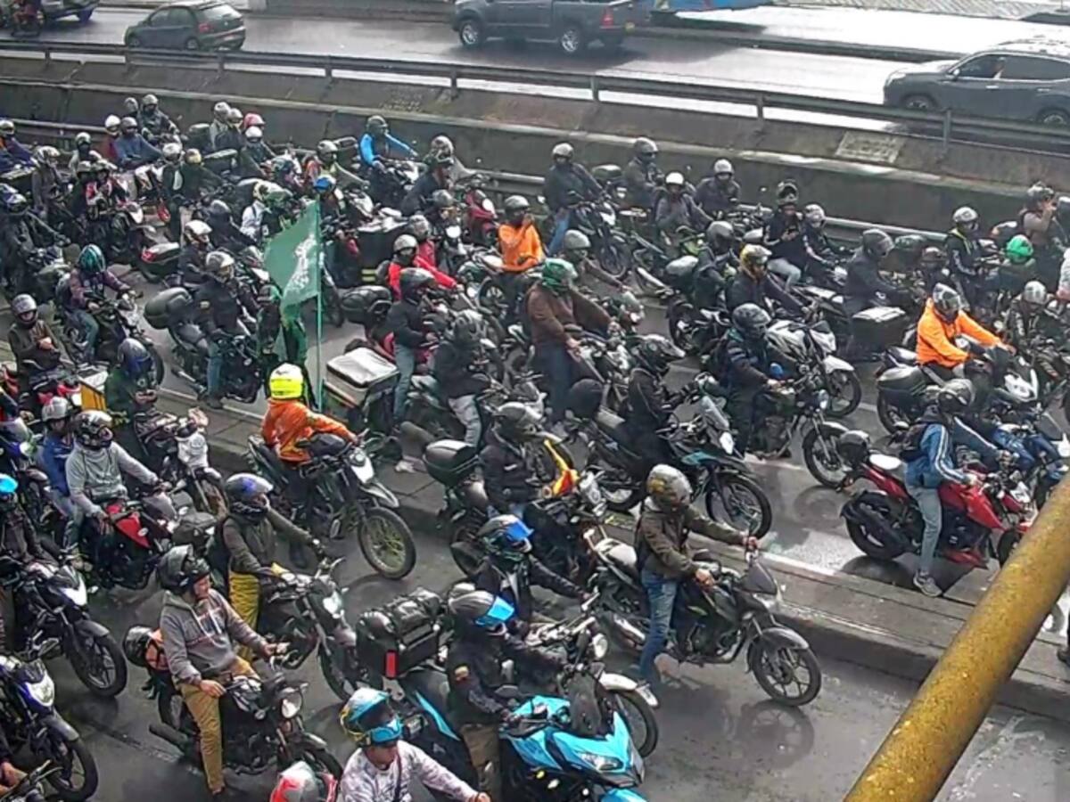 Paro de motos HOY: cierres vehiculares y vías alternas