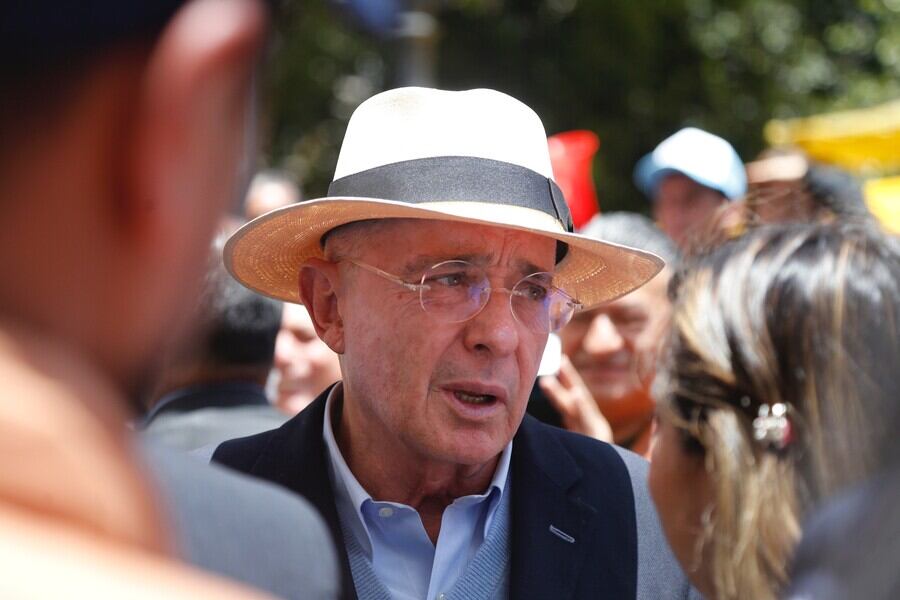 Álvaro Uribe, expresidente de Colombia. Foto: Colprensa.