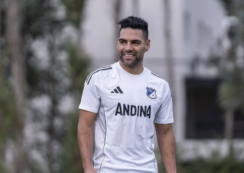 Radamel Falcao García jugador de Millonarios FC / @MillosFCoficial