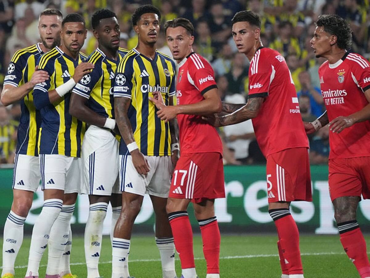 Fenerbahce y Benfica empatan sin goles en el juego de ida de Champions: Así les fue a Durán y Ríos