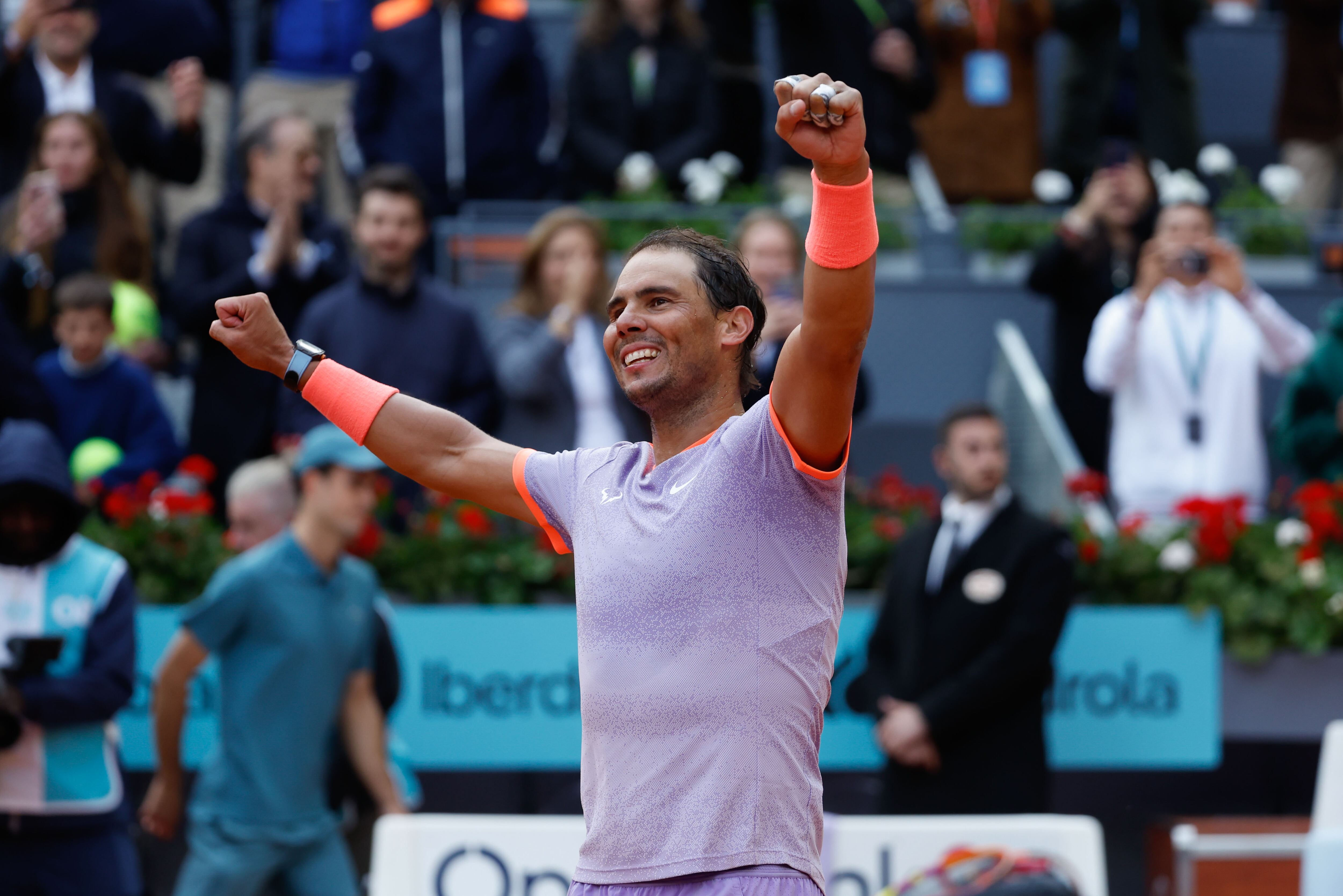MADRID, 29/04/2024. Rafa Nadal. EFE/JuanJo Martín
