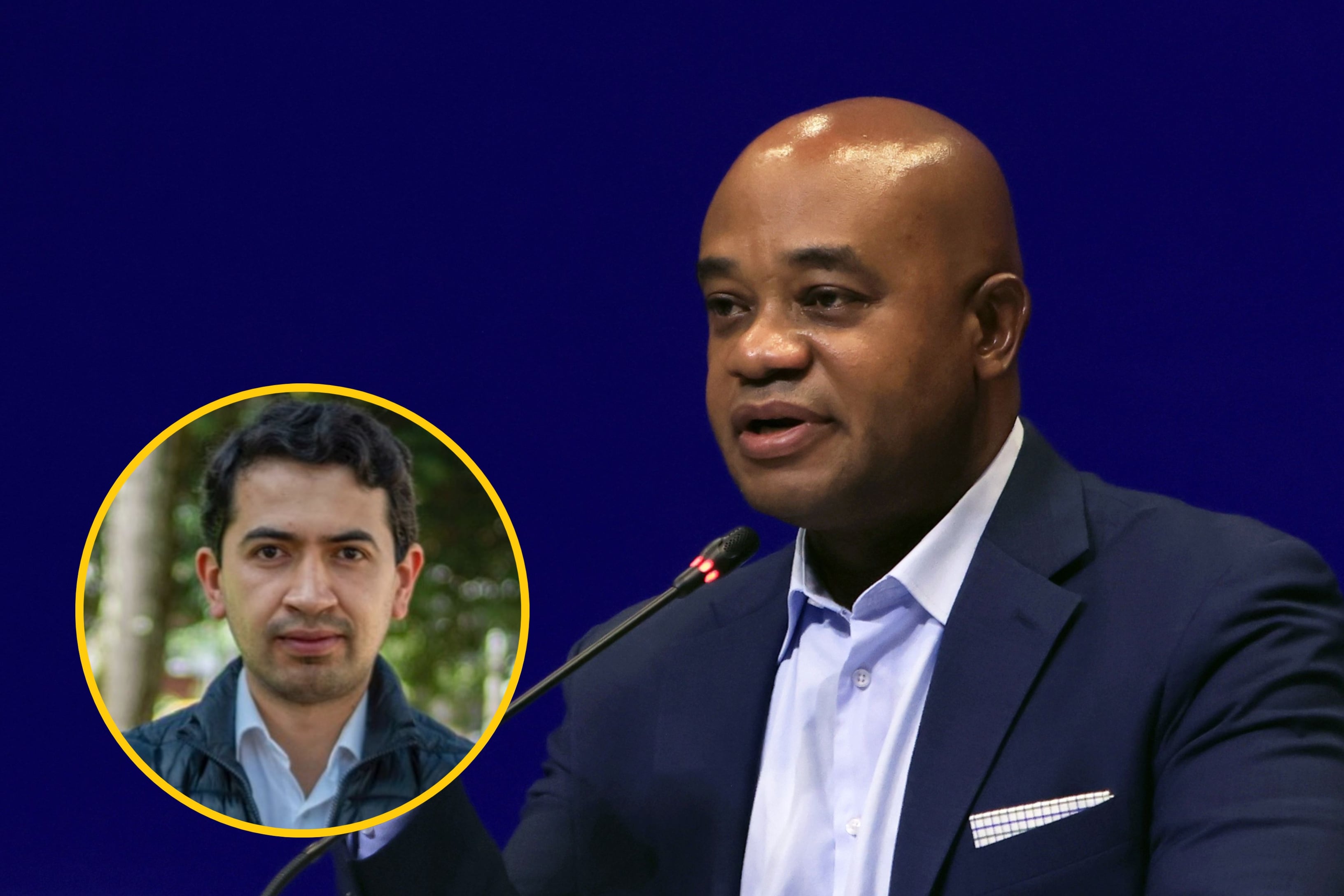 Luis Gilberto Murillo (EFE / Ricardo Maldonado) y Daniel Briceño (redes sociales)