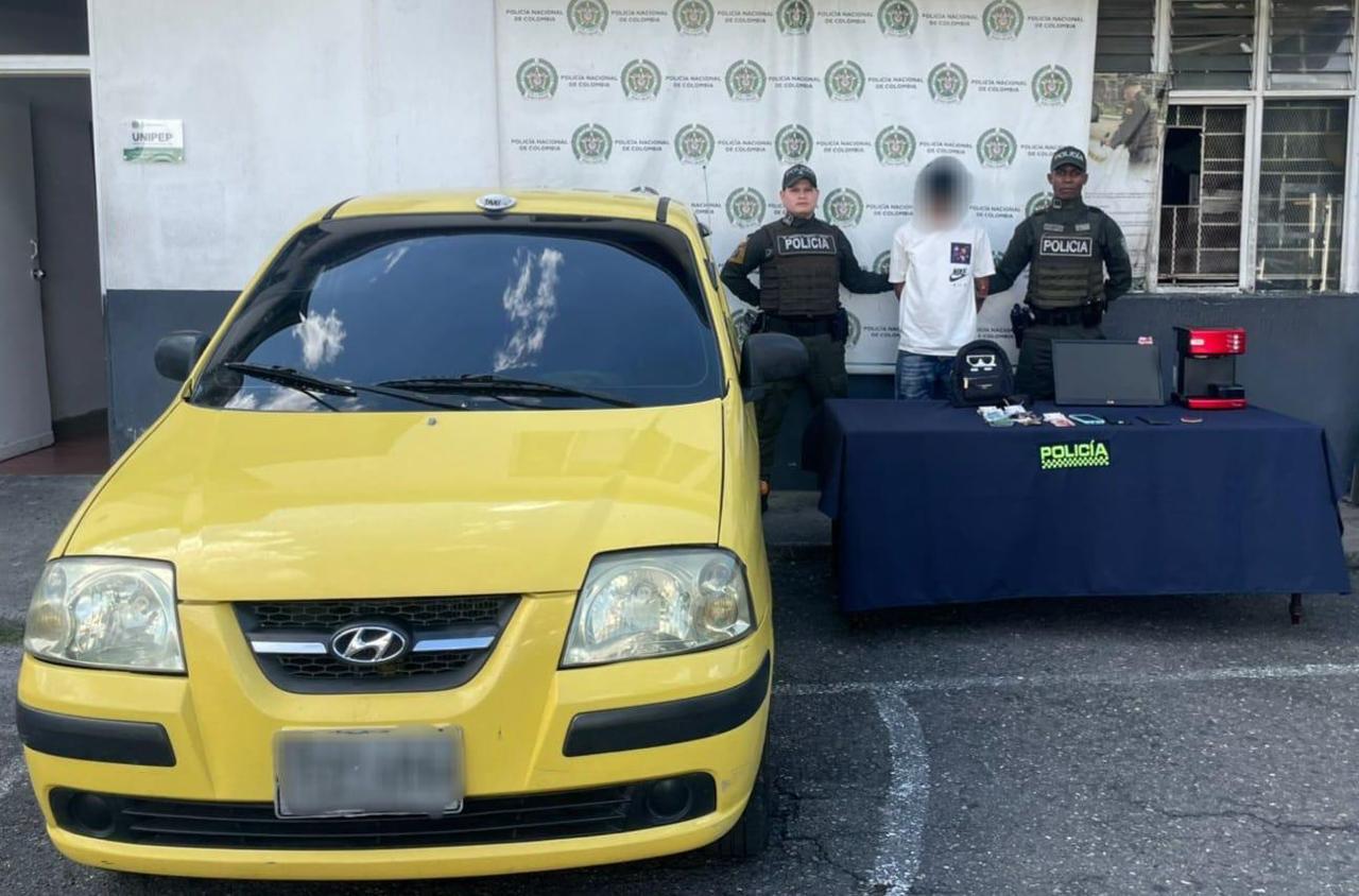 Captura Policía Metropolitana