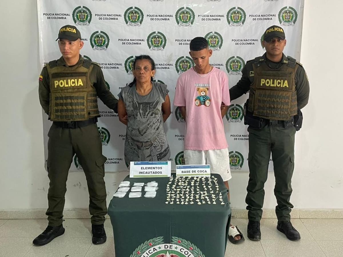 Madre e hijo manejaban ‘olla’ para expendio de droga en Magangué, Bolívar: así operaban