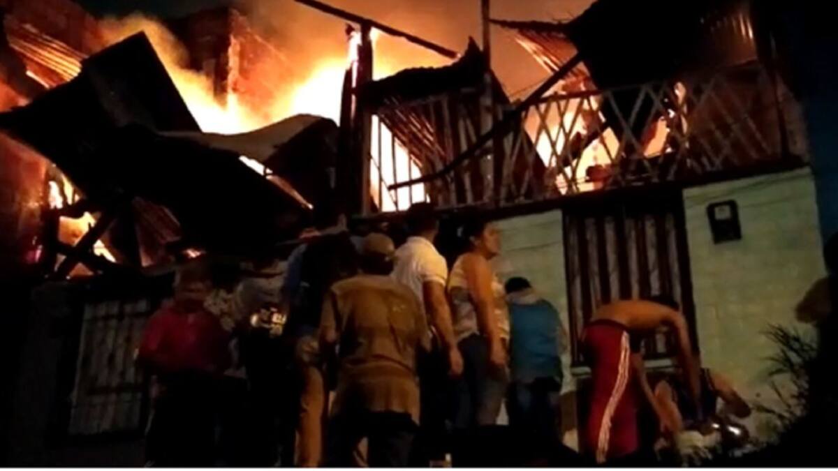 Informe incendio, Armenia