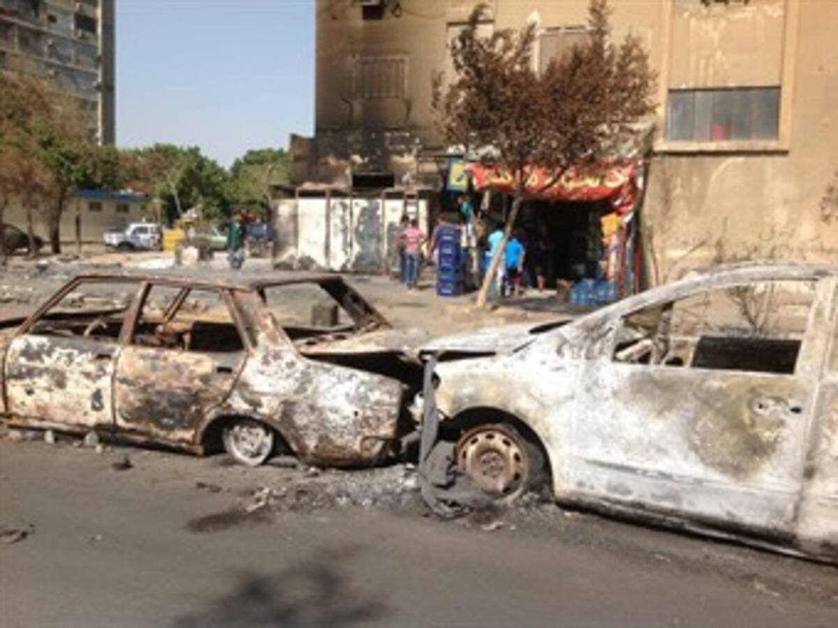 El recorrido de Caracol Radio por las calles destruidas de El Cairo