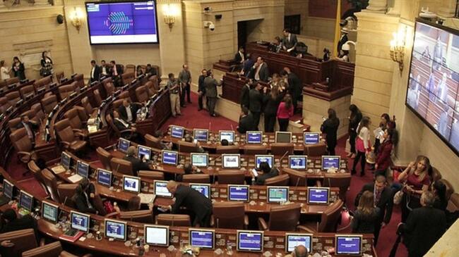 Plenaria Cámara de Representantes. Foto: Colprensa
