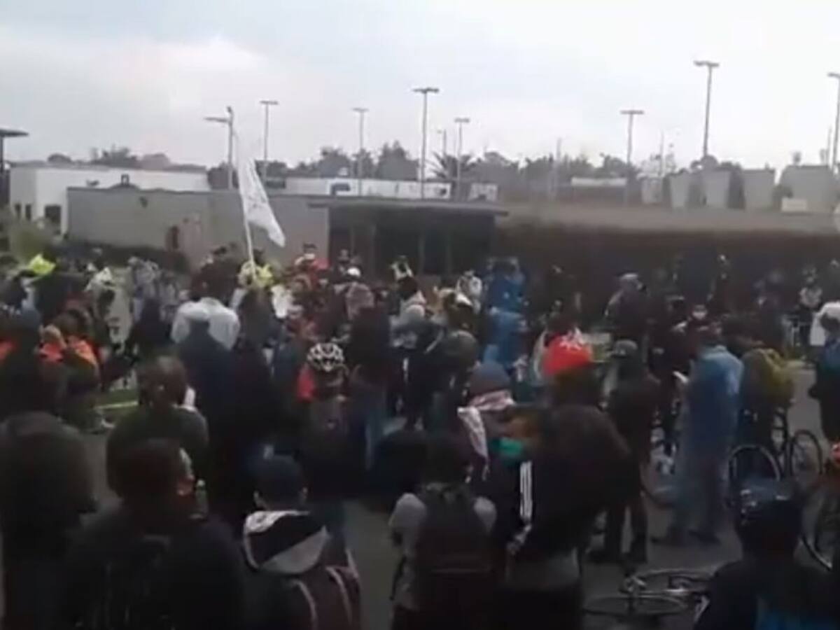 Grandes manifestaciones se presentaron este miércoles en Bogotá