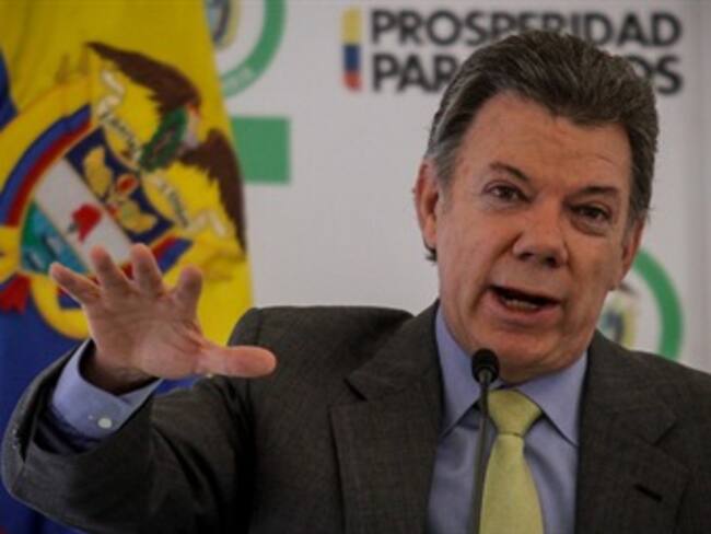 Presidente Santos presentará 20 propuestas para su reelección