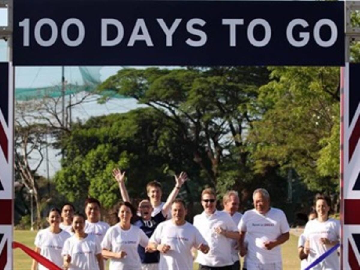 Londres llama al espíritu olímpico a 100 días para los Juegos