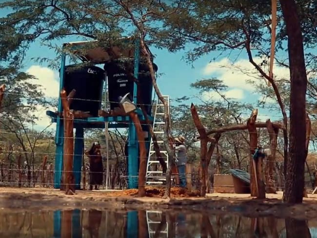 Innovador sistema provee de agua potable a comunidad Wayuu