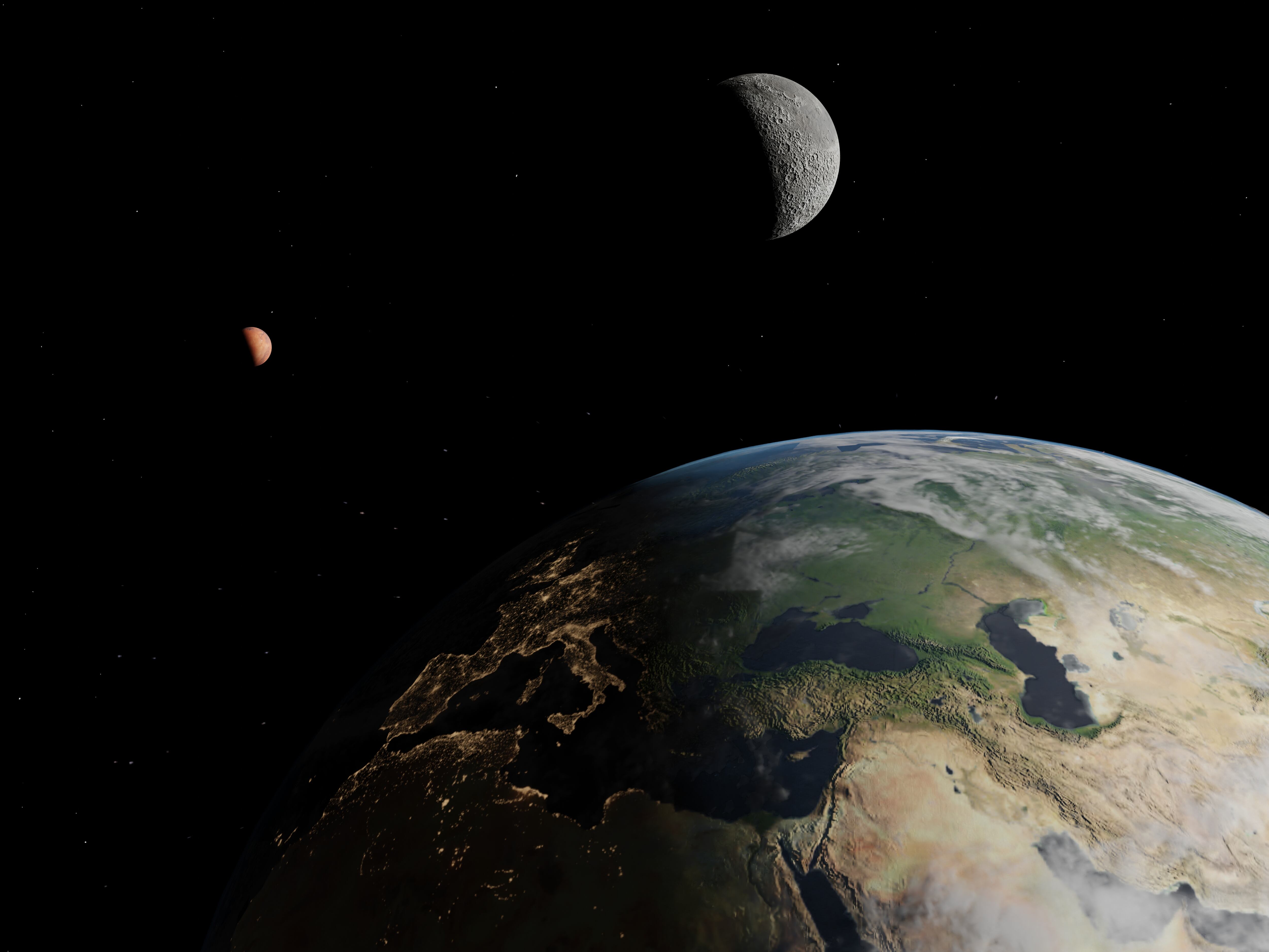 Planeta Tierra tendrá una mini Luna en septiembre 2024. Imagen de referencia vía Getty Images