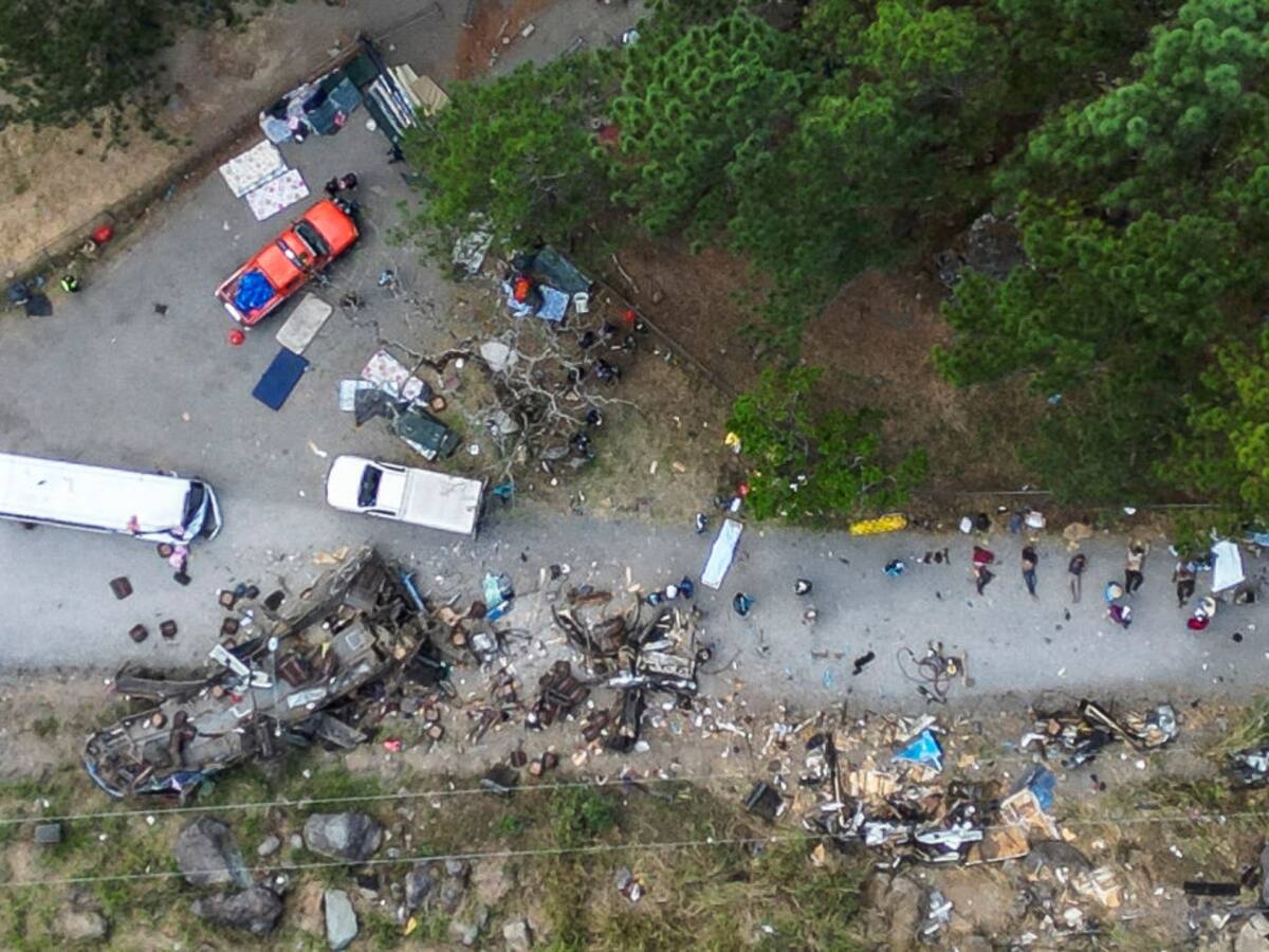 La cancillería confirmó la muerte de un colombiano herido en el accidente en Panamá