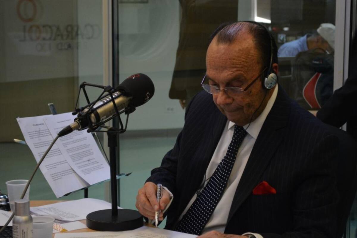 Neutral, inteligente y con humor fino, Peláez es uno de los periodistas más admirados en Colombia.