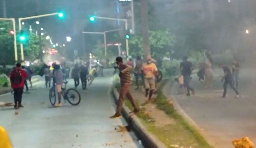 Tras los disturbios en la bomba El Amparo se reportaron cuatro presuntas detenciones ilegales