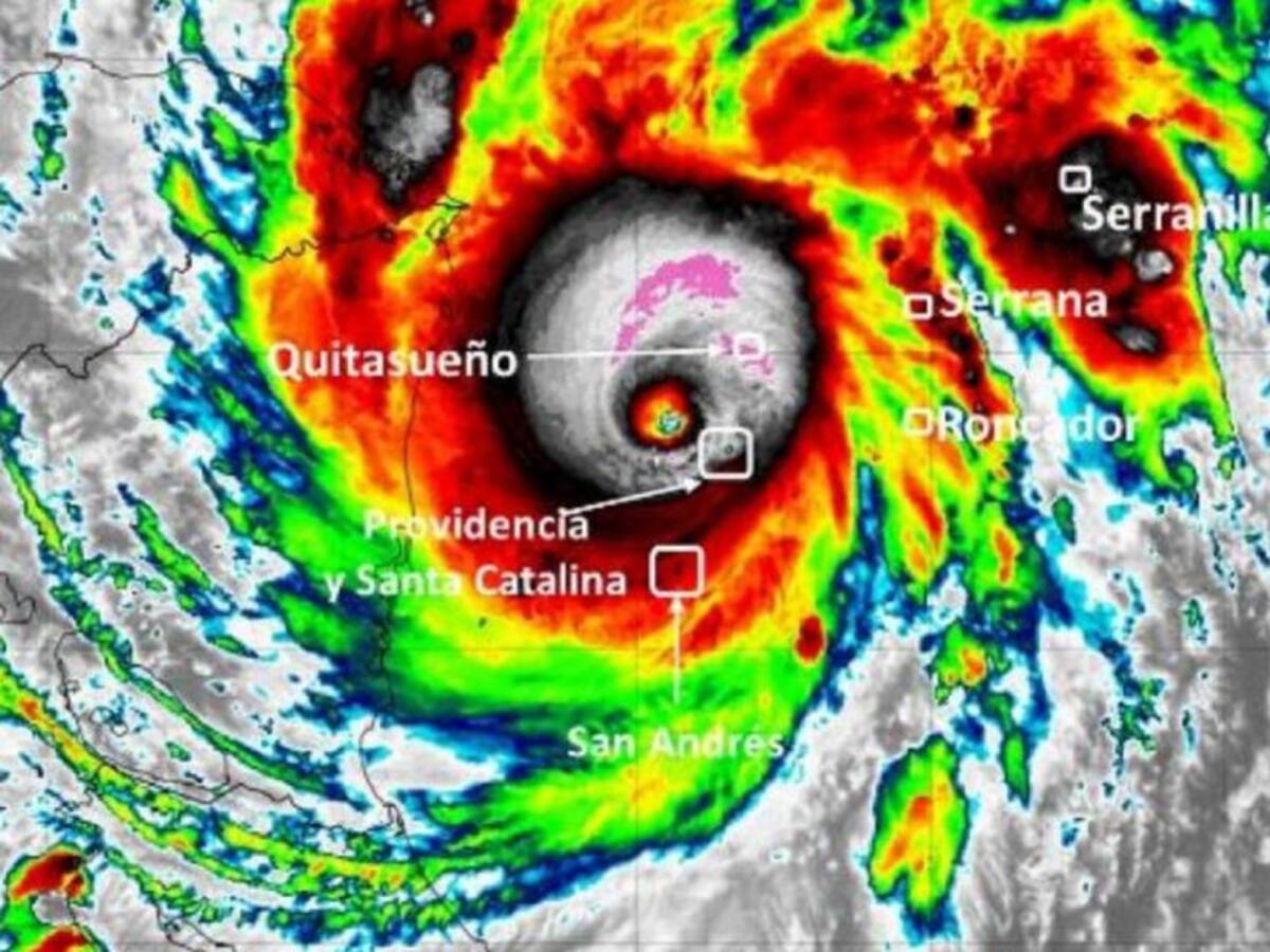 Huracán IOTA sube a categoría 5: Dimar