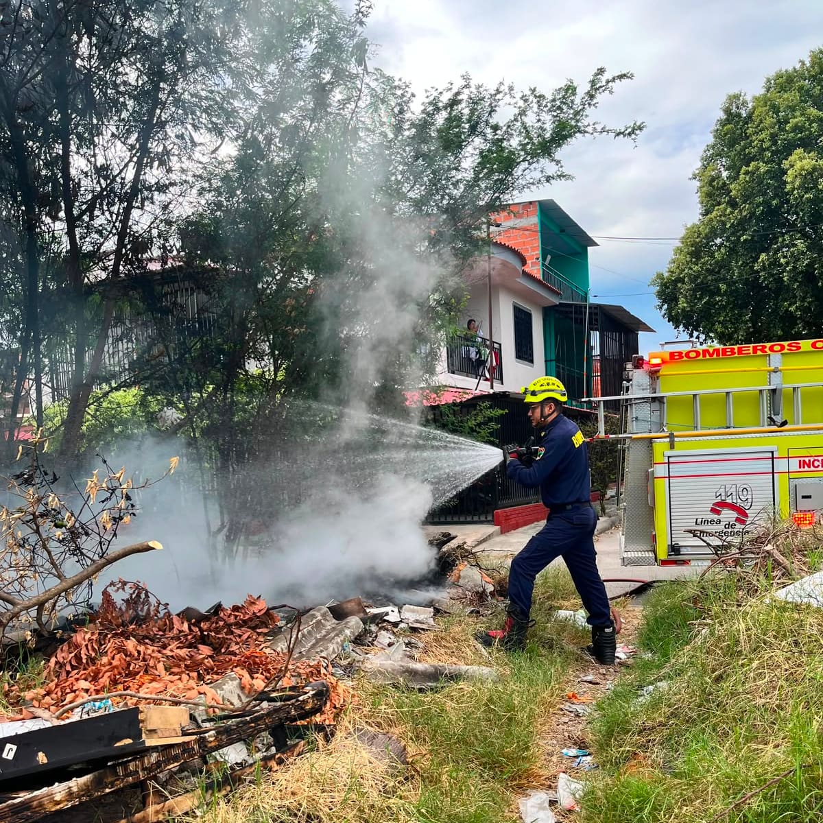 Incendios en escombreras de Neiva encienden las alertas y refuerzan controles preventivos